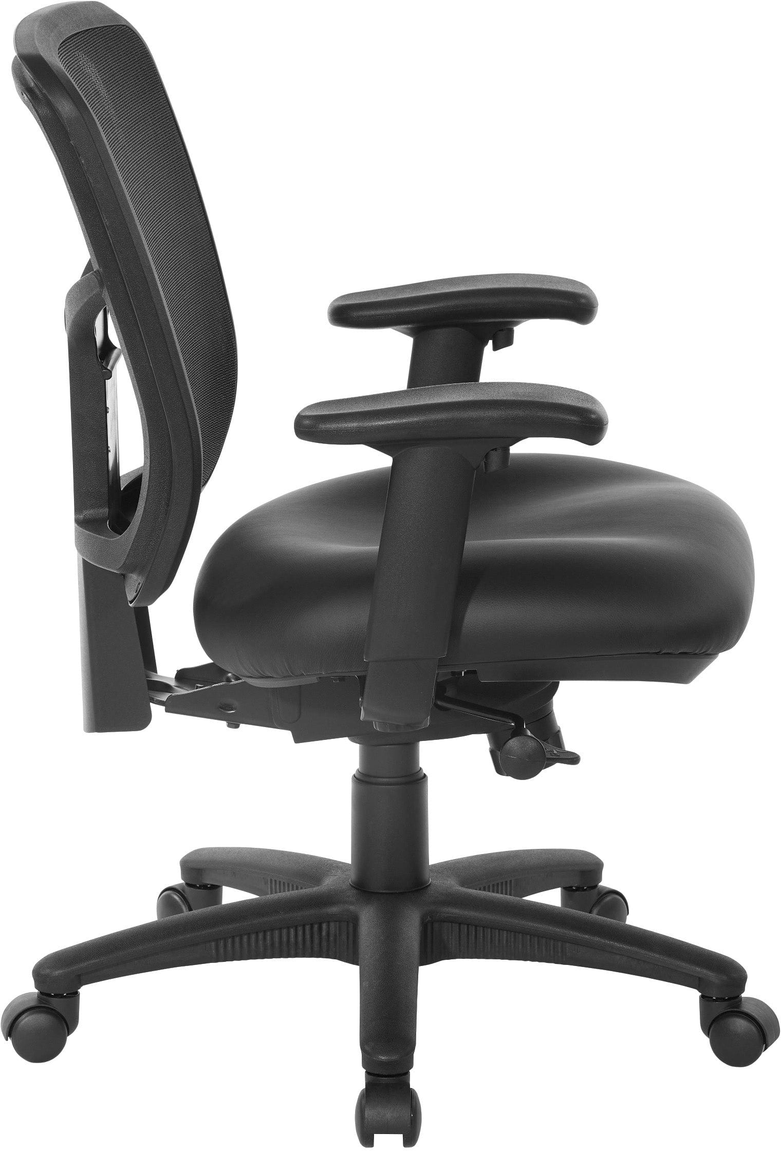 Office Star ProGrid® Mesh Back Manager's Chair with Lumbar Support - Ergonomic Office Chair for Back Pain Relief, Adjustable Height & Tilt, Swivel Rolling Desk Chair for Home & Office Workspace [92553]
