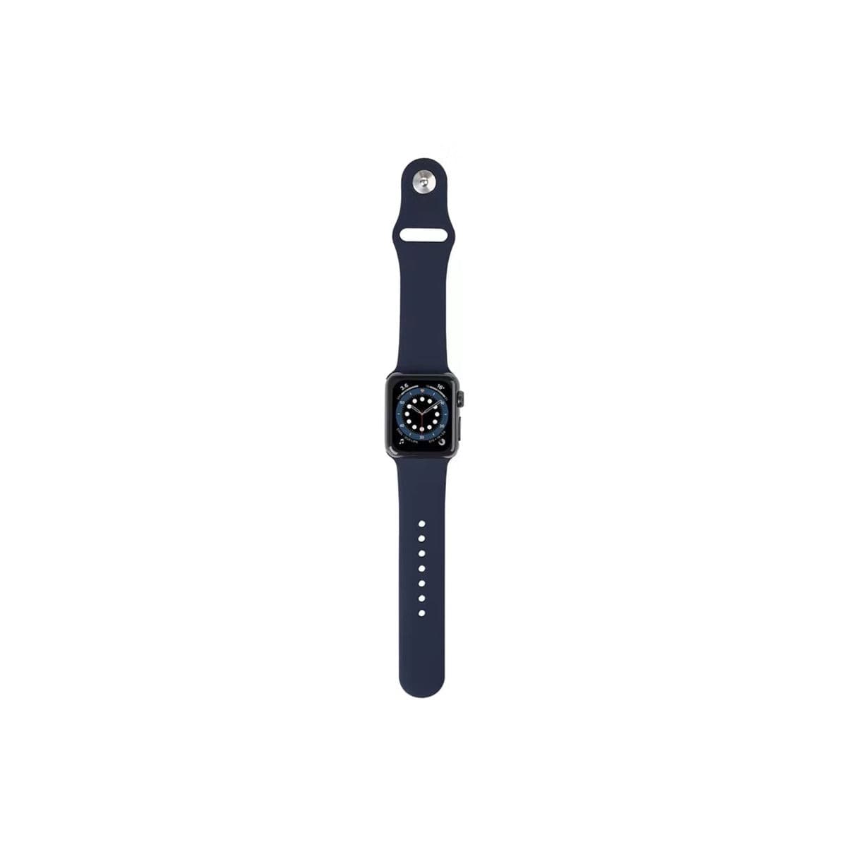 3sixT Durable Silicone Band for Apple Watch 42mm 44mm 45mm - Comfortable Sport Strap for Workout, Running & Daily Wear