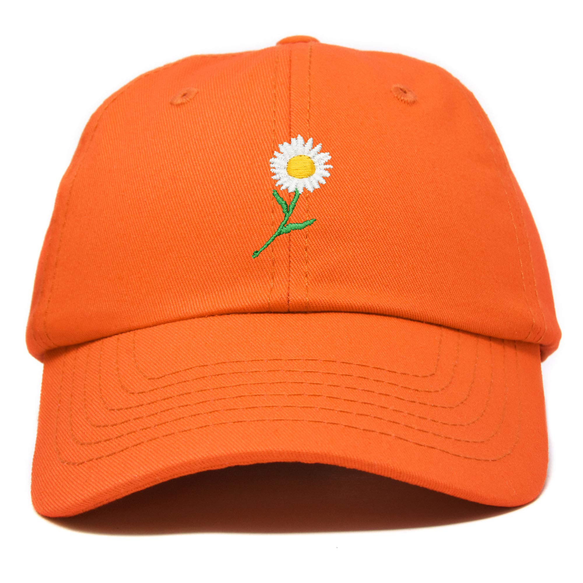 DALIX Women's Floral Daisy Baseball Cap - Adjustable Sun Hat for Outdoor, Beach, and Summer Fashion