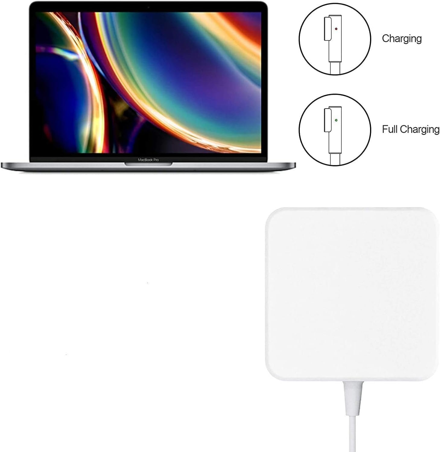 Original Title: Mac Book Pro Charger,60W Power Adapter L-Tip Magnetic Connector Charger and Compatible with 13 Inch Before Mid 2012   Optimized Title: **60W MacBook Pro Charger with L-Tip Magnetic Connector - Compatible with 13-Inch Mid 2012 & Earlier Models - Fast & Reliable Power Adapter for Home, Office & Travel**