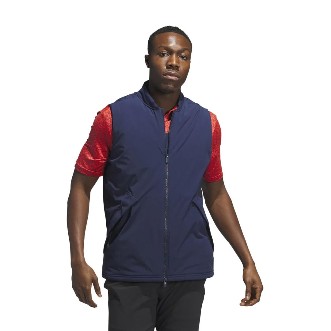 Adidas Men's Ultimate365 Frostguard Vest (HZ3222) - Lightweight Insulated Running Vest for Cold Weather Outdoor Activities