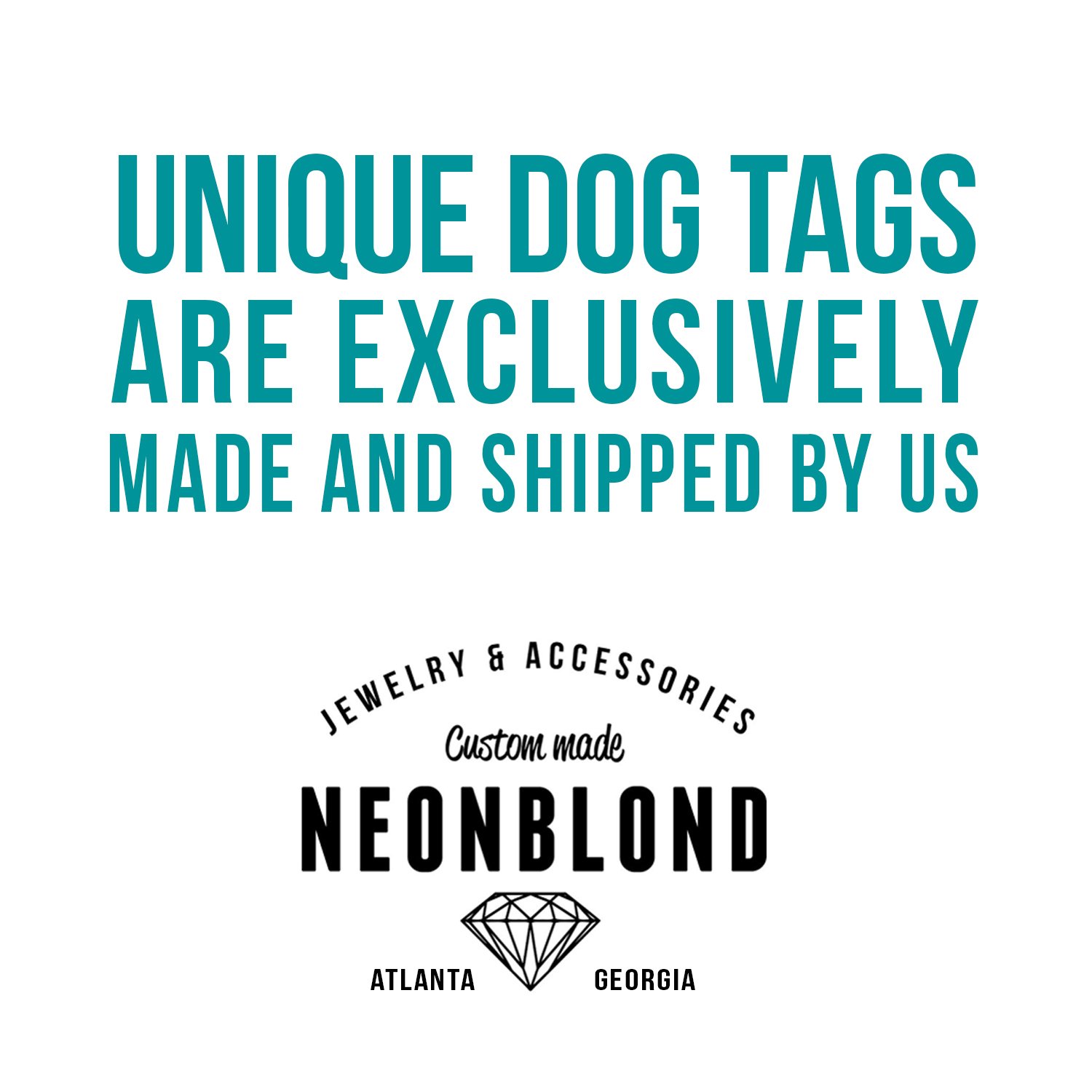 Blue Medical Alert Dog Tag Necklace for Aspirin Allergy - Perfect for Emergency ID & Daily Wear