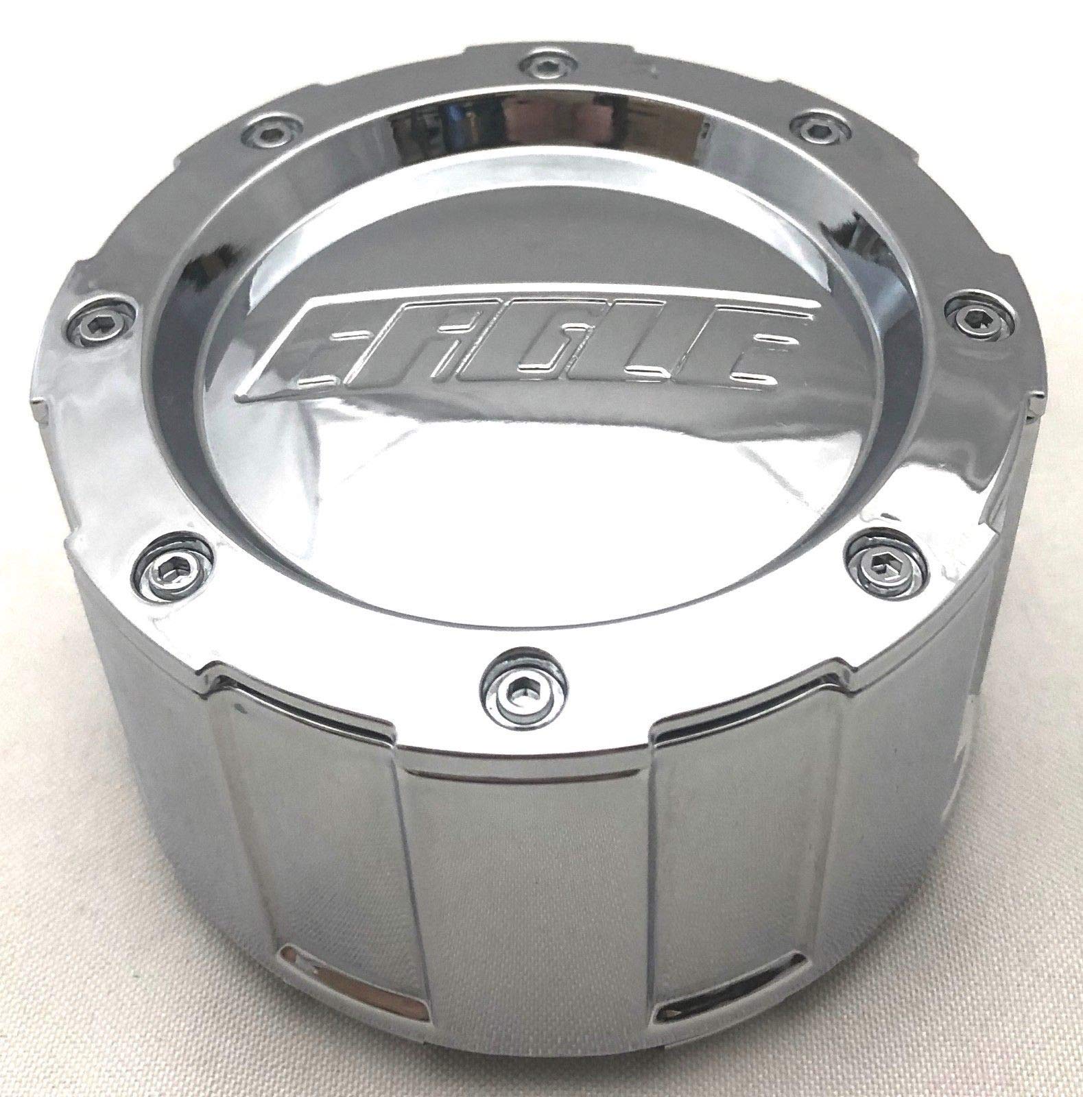 Eagle Chrome Wheel Center Cap Set of 1 - #3226 - Premium Hub Cover for Trucks, SUVs & Classic Cars - Enhances Vehicle Appearance & Protects Wheel Hub