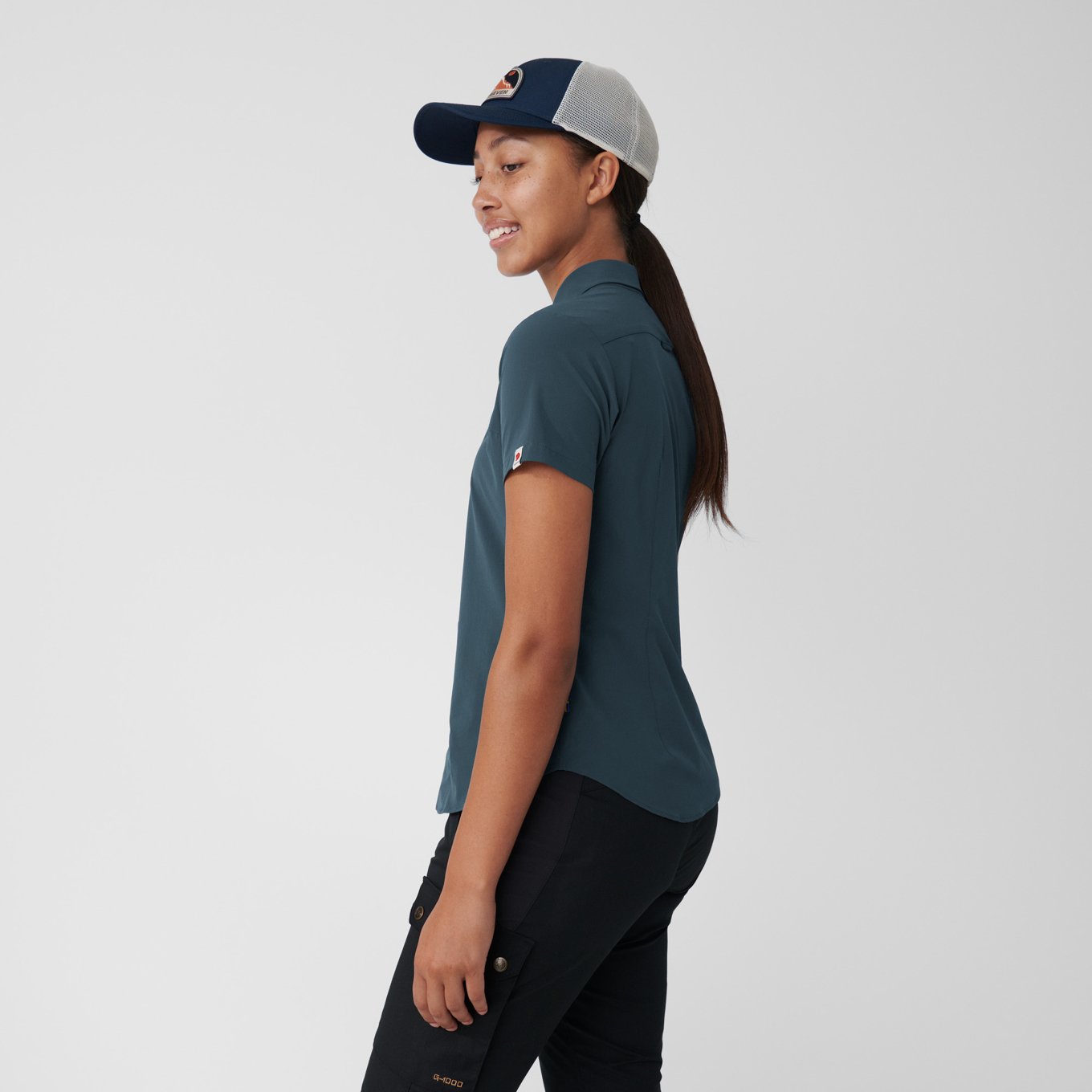 Fjallraven High Coast Lite Short Sleeve Shirt for Women - Lightweight Outdoor Travel & Hiking Top - Perfect for Camping, Backpacking and Summer Adventures