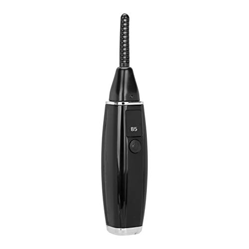 JM01 Electric Eyelash Curler - Heated Automatic Lash Curling Tool for Home & Travel, Black | Perfect for Natural Lashes, Makeup Routine & Special Occasions