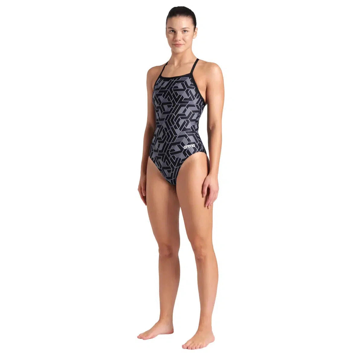 Arena Escape Lightdrop Back Swimsuit - High Performance Competitive Swimwear for Women, Perfect for Lap Swimming, Water Aerobics & Beach Activities