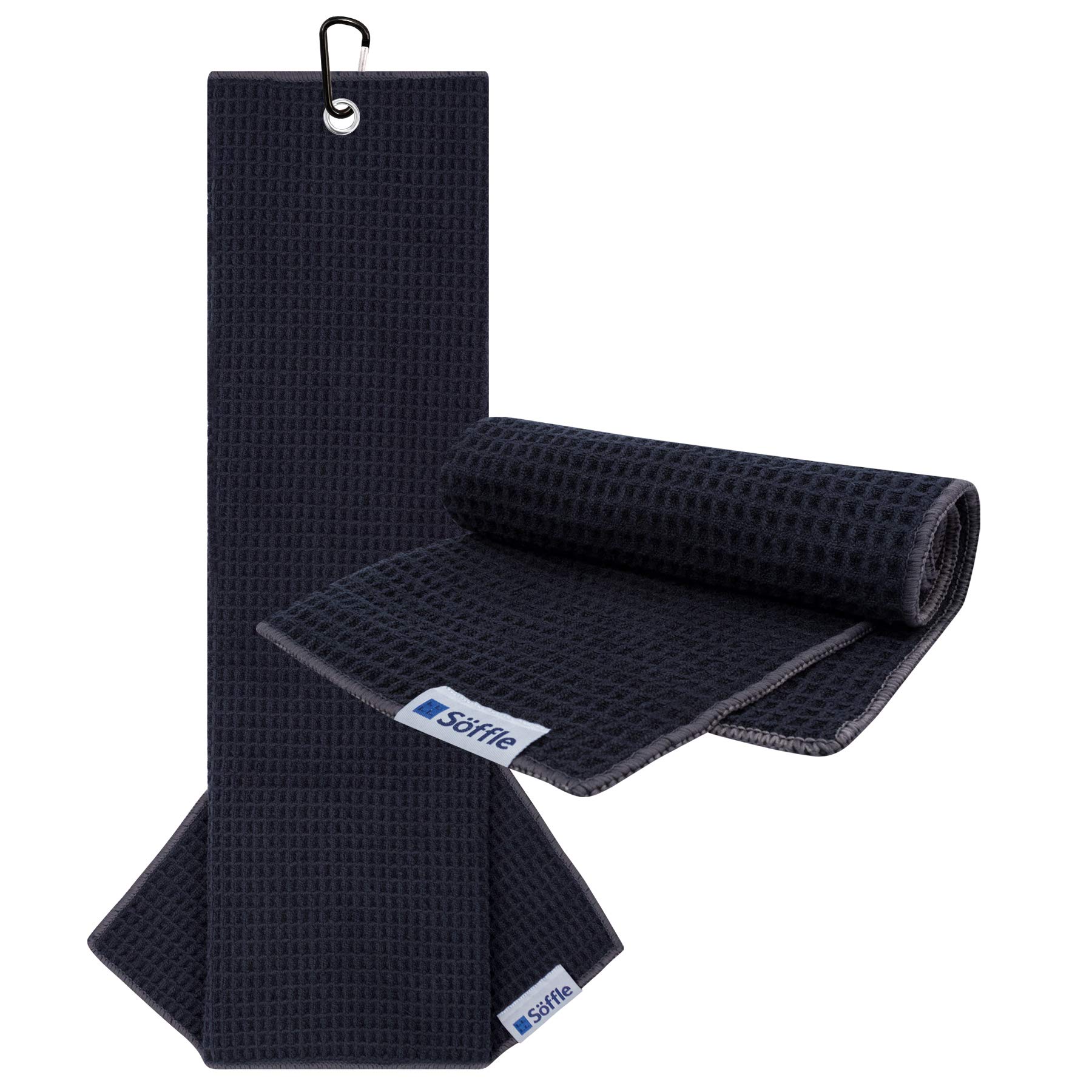 Premium Waffle Golf Towels Set - 16