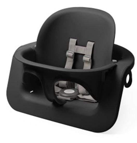 Stokke Steps Baby Set - Premium High Chair & Accessories in Black for Newborns & Toddlers | Perfect for Dining, Feeding & Playtime at Home