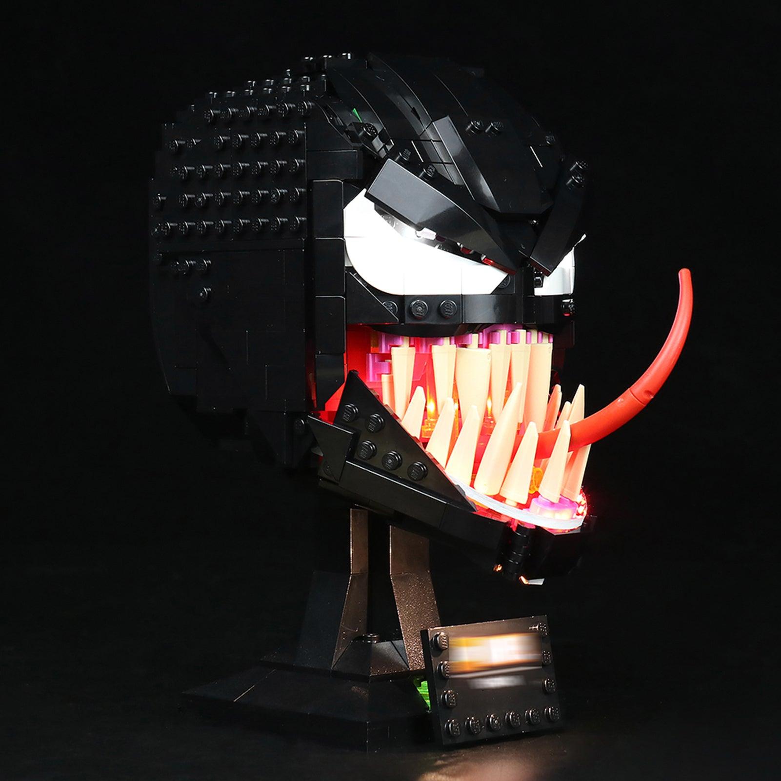 Lego Marvel Venom 76187 Light Kit - LED Lighting Set for Lego Building Blocks - Perfect for Home Decoration, Gifts, and Display