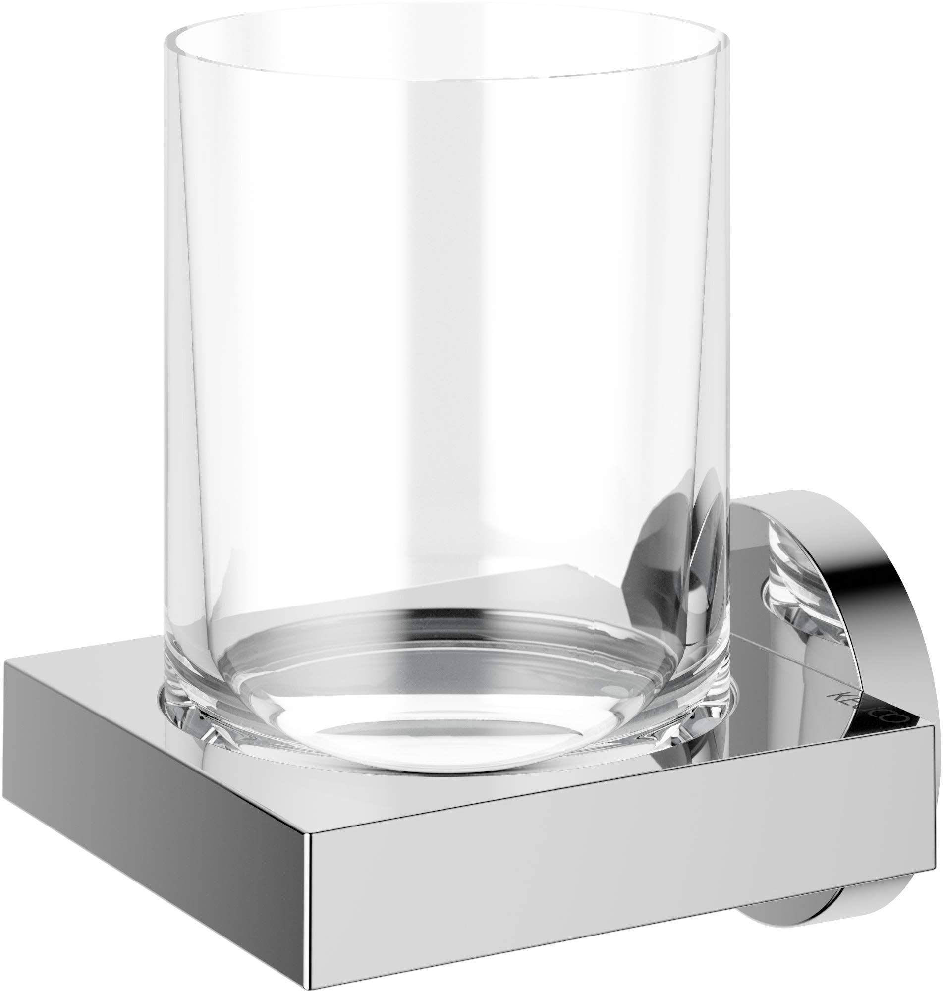 Keuco Edition 90 Tumbler Holder - Premium Polished Chrome Bathroom Accessory for Modern Homes & Luxury Hotels