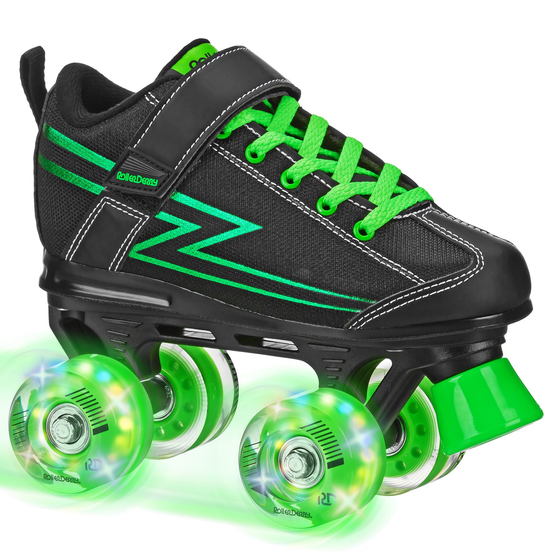 Boys' LED Light Up Roller Skates with Glow Wheels - Adjustable Sizes for Kids, Indoor & Outdoor Fun, Birthday Gifts for Boys & Girls
