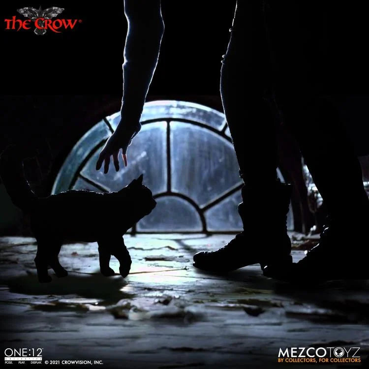 The Crow: One:12 Collective Eric Draven Action Figure - Highly Detailed Collectible for Movie Fans & Display
