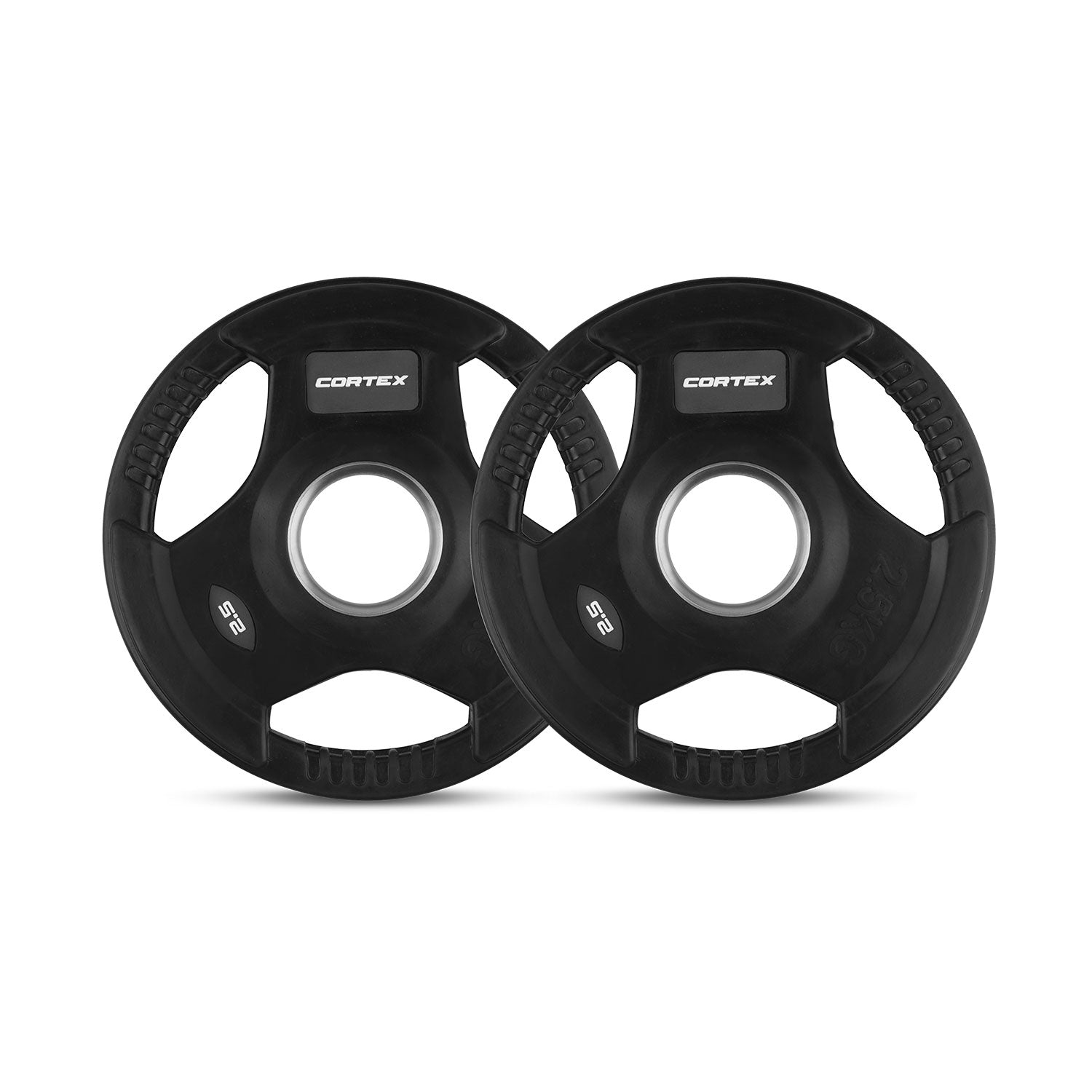 CORTEX 40kg Tri Grip V2 50mm Olympic Curl Bar Set - Premium Weightlifting Equipment for Home Gym & Strength Training