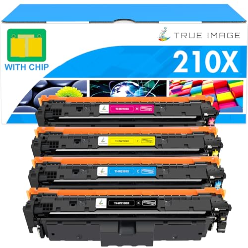 210X toner cartridge 4 Pack With Chip