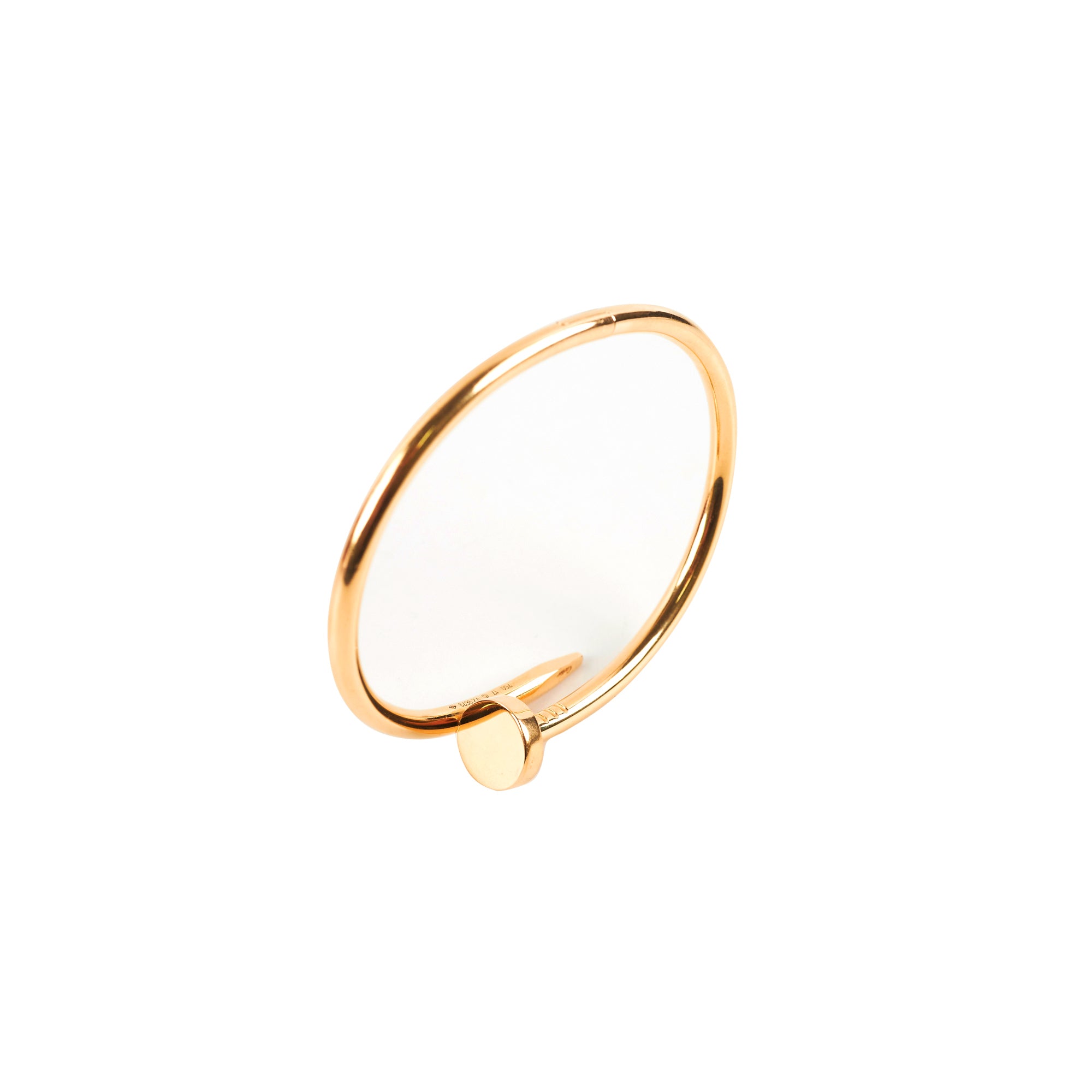 Cartier Juste Un Clou 18K Gold Plated Bracelet Size 17 - Luxury Fashion Jewelry for Women, Perfect for Parties, Weddings & Special Occasions