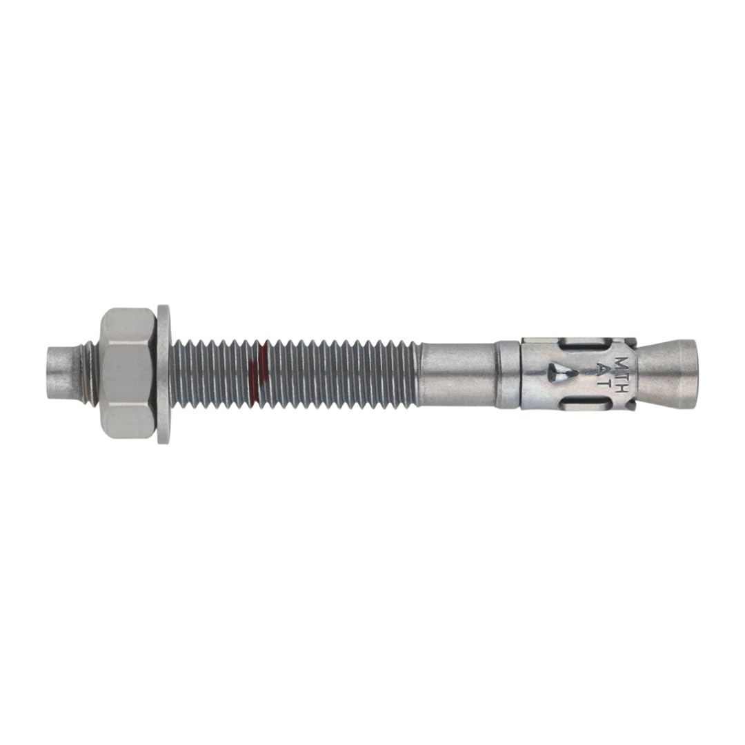 MTA-A2 Heavy Duty Index Fixing Anchors - Pack of 100 High Load A2 Stainless Steel Rustproof Anchors (MI06140) for Concrete, Masonry & Brick Walls - Perfect for Construction, Shelving & Structural Support
