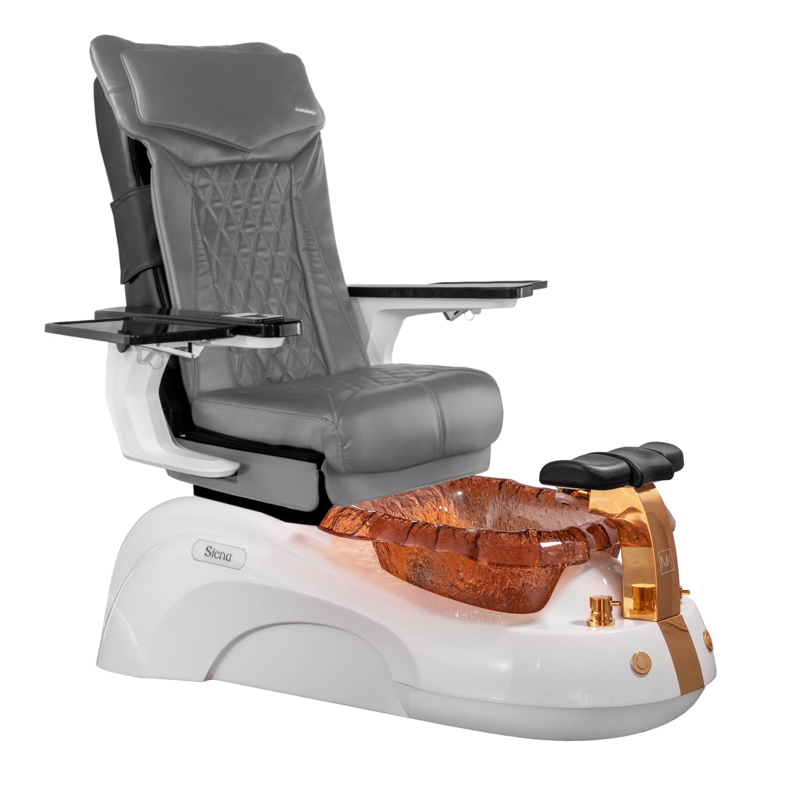SIENA Shiatsulogic DX Professional Pedicure Chair - Ergonomic Massage Spa Chair for Nail Salons & Home Use - Shiatsu & Roller Massage with Heat Function