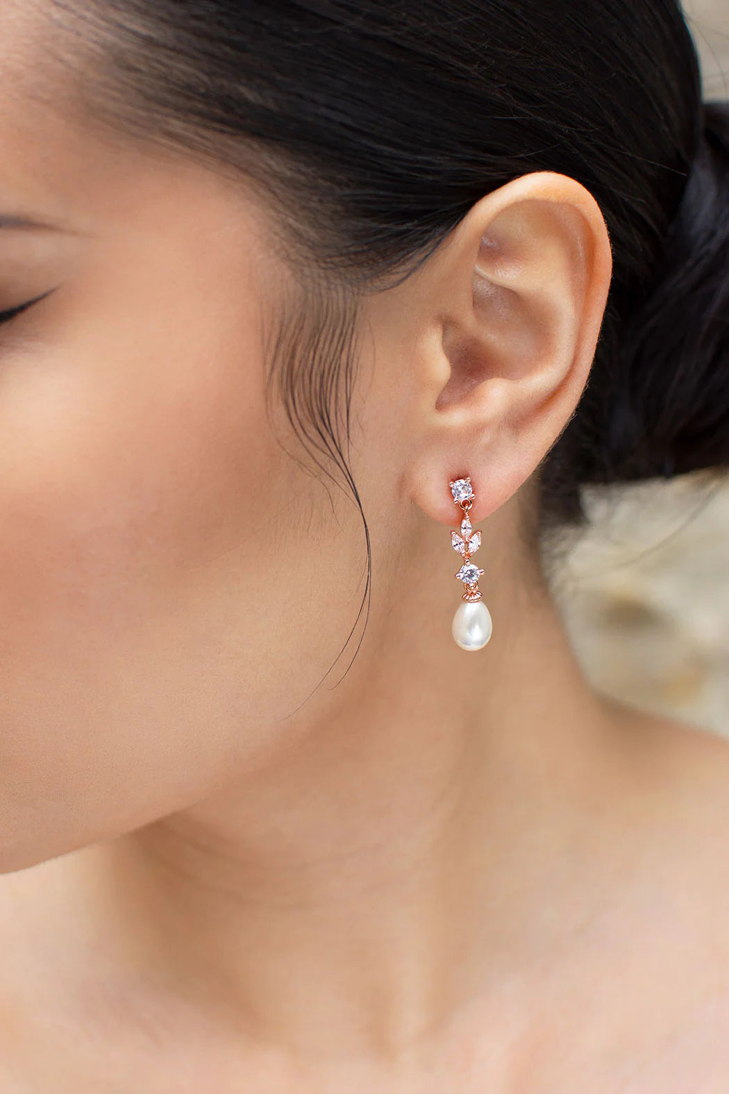 Tara Pearl Earrings for Women – Elegant Freshwater Pearl Stud Earrings – Perfect for Weddings, Parties & Everyday Wear
