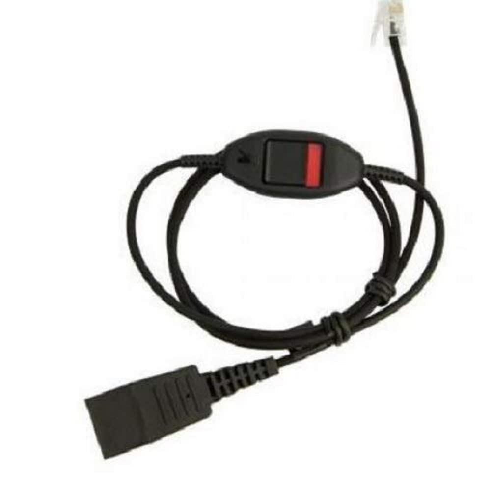 Jabra GN Netcom Quick Disconnect Headset Cable - Replacement Cord for Office Headsets | Perfect for Call Centers, Remote Work & Business Communications