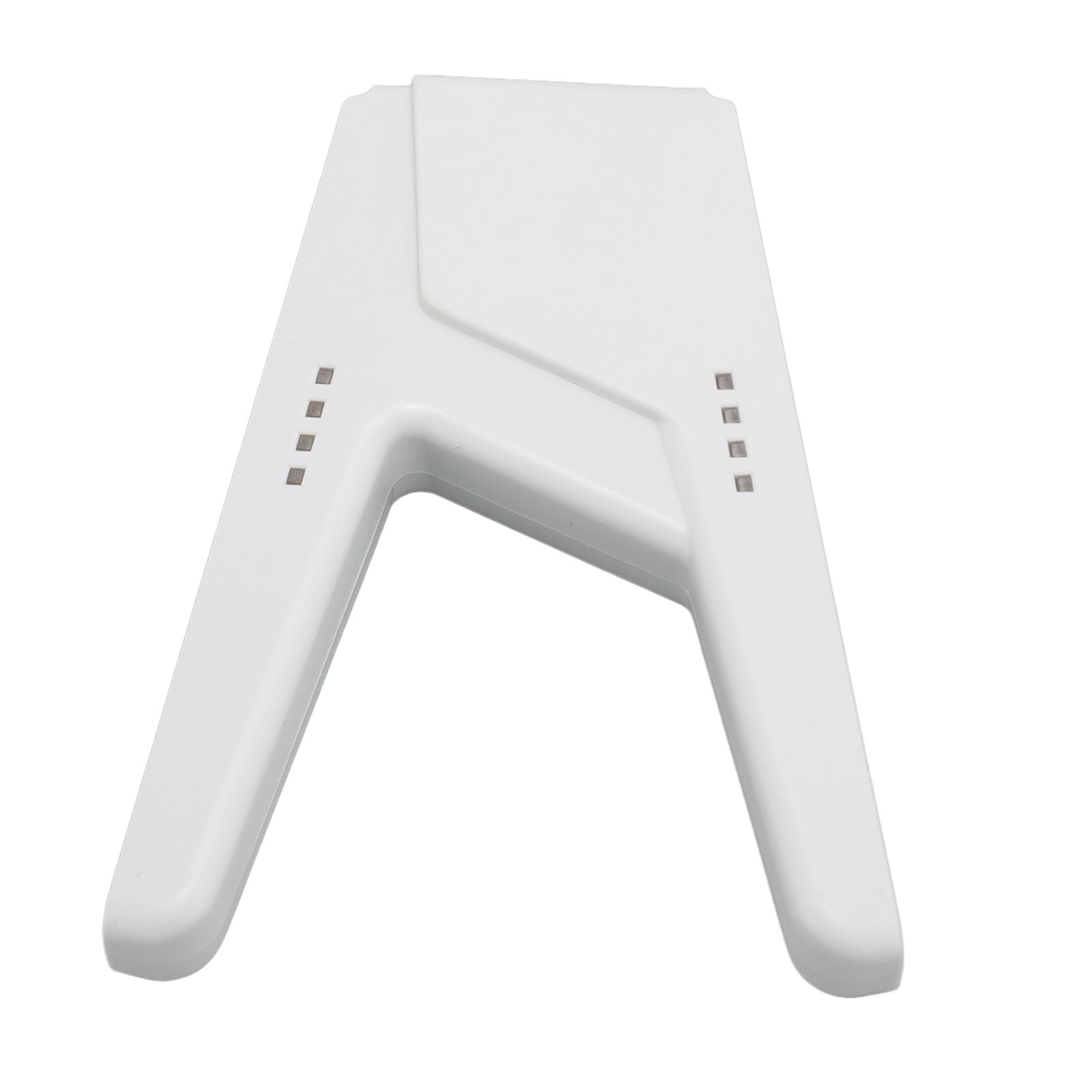 Game Controller Charger with LED - Compact ABS Design for Comfortable Gaming (White) - Perfect for PS5/Xbox Accessories