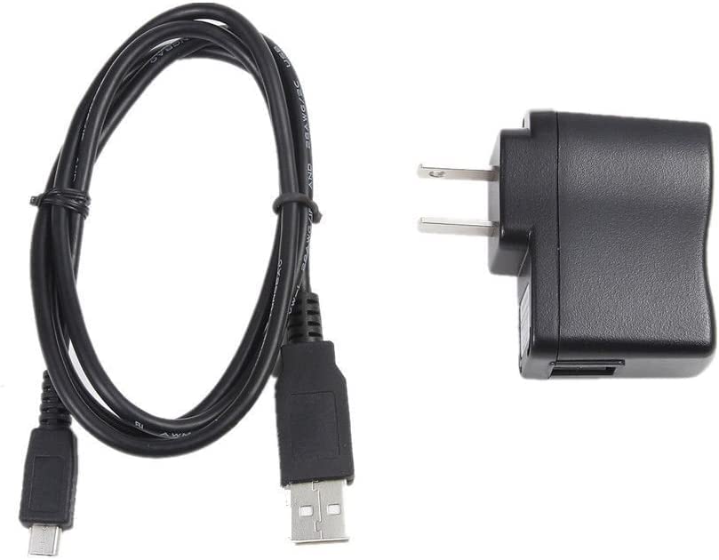 Original Headphones Charger - AC Wall Power Adapter & USB Cable for Phaiser BHS-530 BHS-730 Bluetooth Sports Earphones - Perfect for Running, Gym & Outdoor Activities