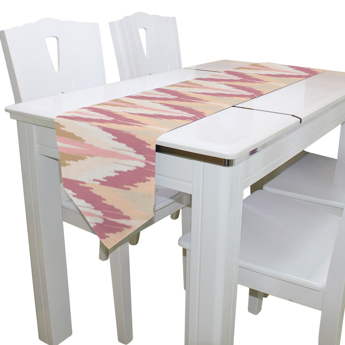 U Life Bohemian Stripe Pink Table Runner - 70