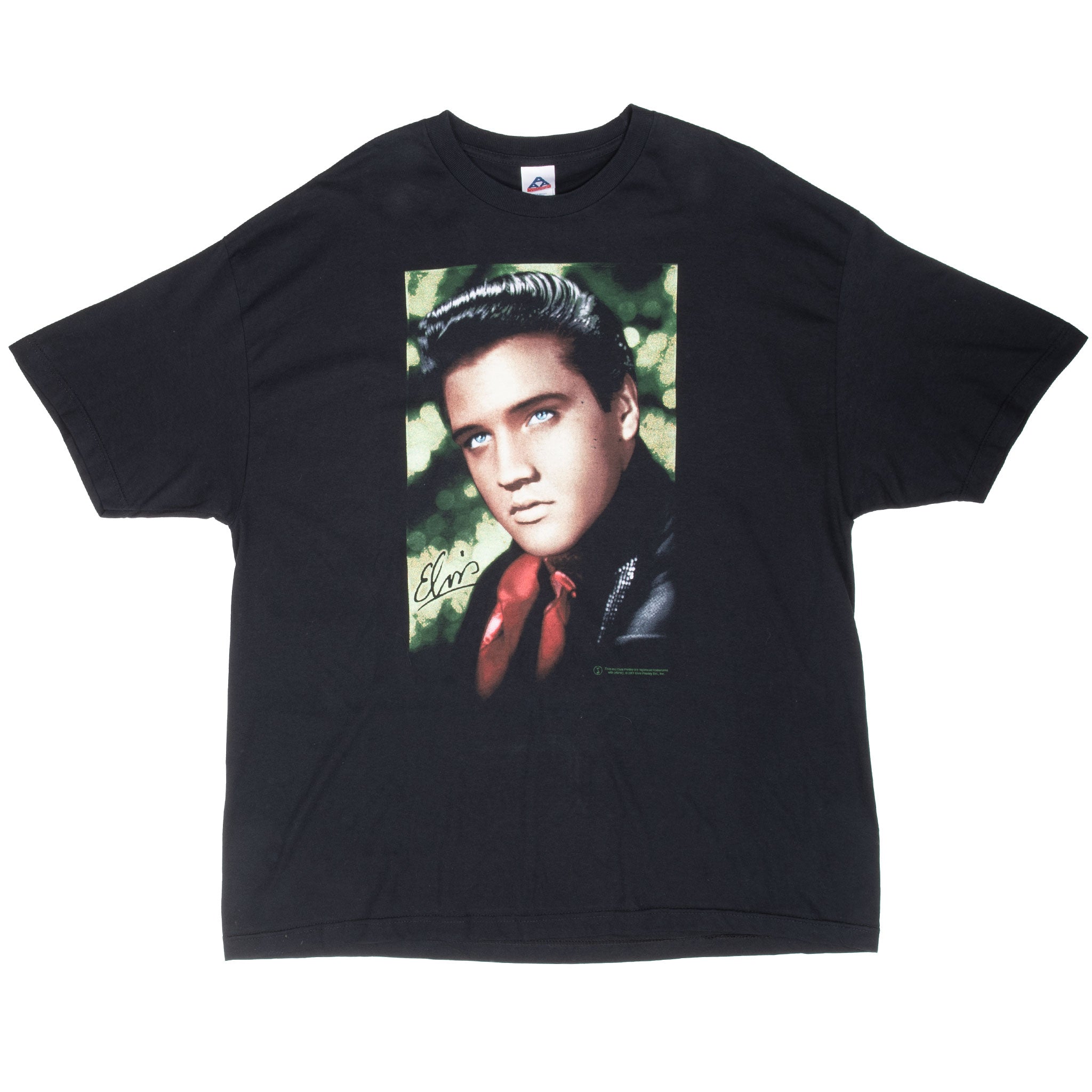 Vintage Elvis Presley T-Shirt 2001 Retro Graphic Tee 2XL for Men - Perfect for Concerts, Parties & Casual Wear
