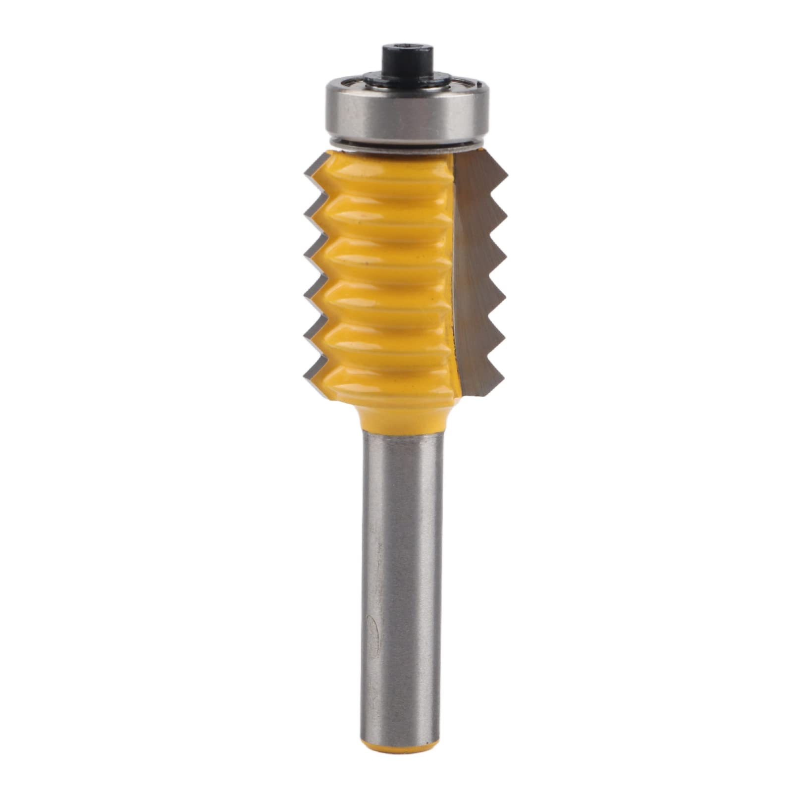 Premium 8x24mm CNC Ground V-Groove Router Bit - High Precision Finger Joint & Tenoning Cutter for Woodworking, Cabinet Making, and DIY Projects - Perfect for Tables, Doors, Shelves, and Furniture Construction