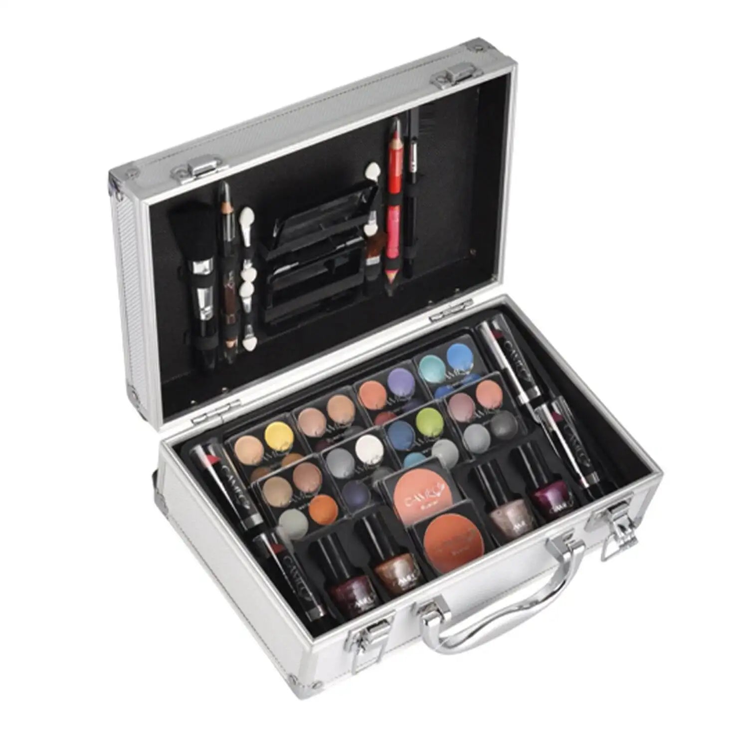 Cameo Beauty Case - Premium Travel Makeup Organizer for Women | Portable Cosmetic Bag with Mirror | Perfect for Travel, Gym & Everyday Use