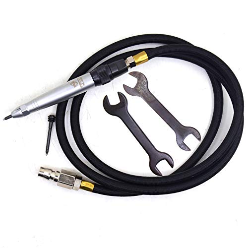 **Pneumatic Scribe Engraving Pen - 34,000 BPM Air Scribe for Fossils, Metal, Stone, Glass & Wood - Industrial Engraver Tool with 1 Tip - Perfect for Carving, Marking & DIY Crafts**
