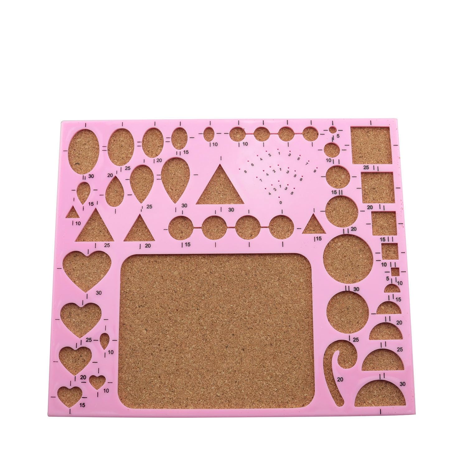 JCBIZ Pink DIY Paper Quilling Template Set - Paper Quilling Board, Mould & Crimper Tool for Paper Strips - Perfect for DIY Art Crafts, Scrapbooking, Greeting Cards & Home Decor