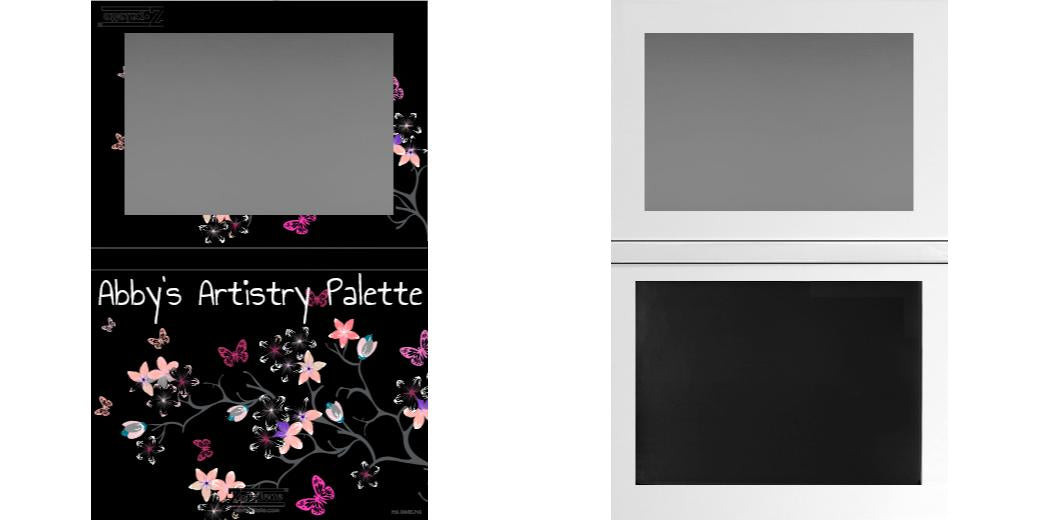 Custom Extra Large Z Palette - Magnetic Makeup Palette for Eyeshadows & Blush - Perfect for Professional Artists & Travel