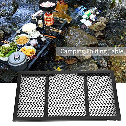 Foldable Camping Grill Gate - Portable BBQ Grill Grate for Outdoor Cooking, Campfire, Picnics & Backpacking | Perfect for Camping, Hiking, and Mountaineering Adventures