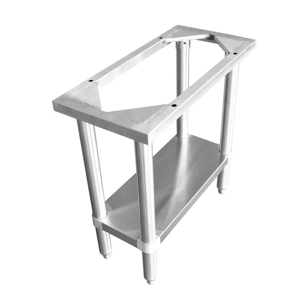 AG 300mm Stainless Steel Base for Benchtop Gas Series - Durable Support for Kitchen Countertops, Perfect for Home & Commercial Use