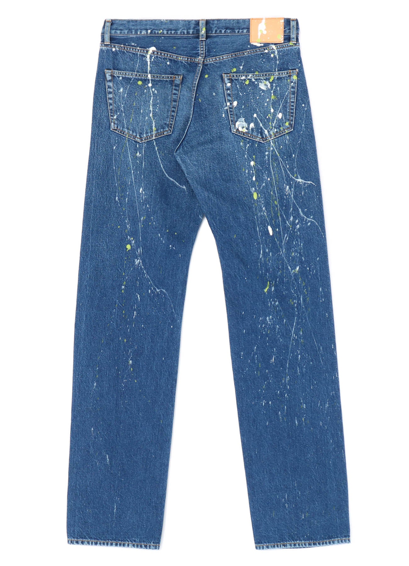 12oz Denim Paint Splattered Jeans - Distressed Vintage Style for Men & Women | Perfect for Casual Wear, Street Fashion & DIY Customization