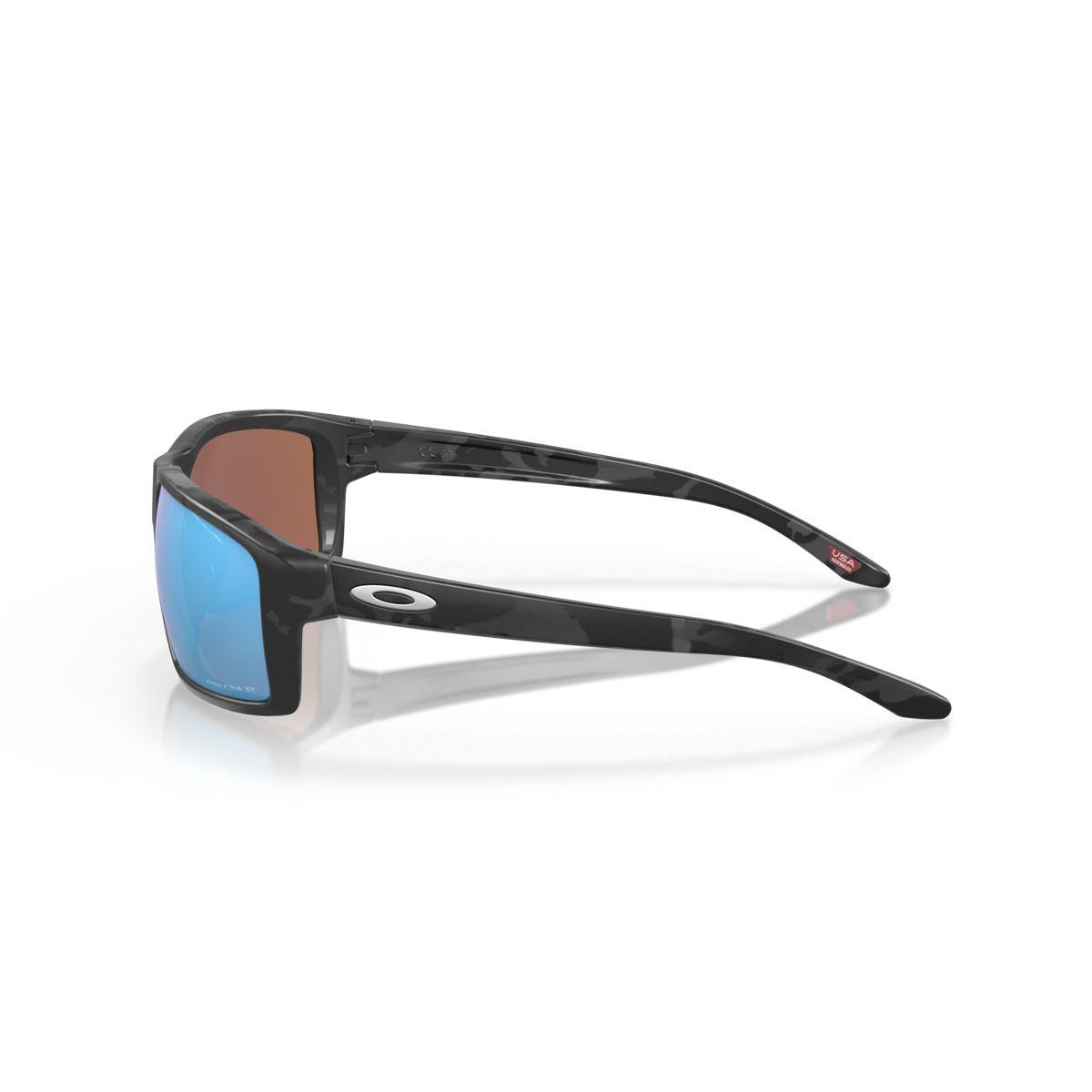 Oakley Gibston Sunglasses Matte Black Camo with Prizm Deep Water Polarized Lenses - Model 0OO9449 944923 - Perfect for Outdoor Sports, Fishing, and Driving