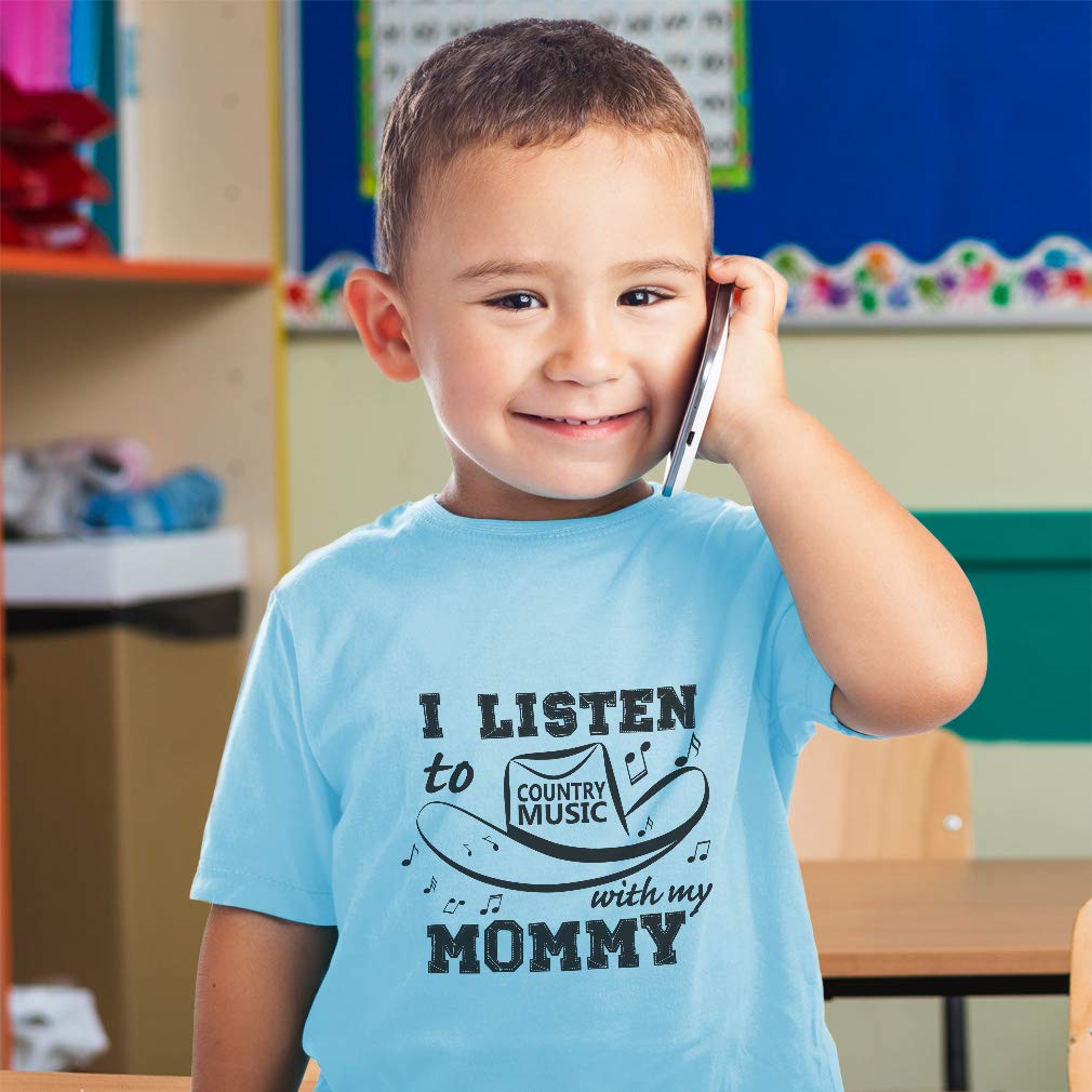 Adorable Toddler T-Shirt - Country Music Lover Outfit for Boys & Girls | Matching Mommy & Me Country Music Tees for Concerts & Family Photos
