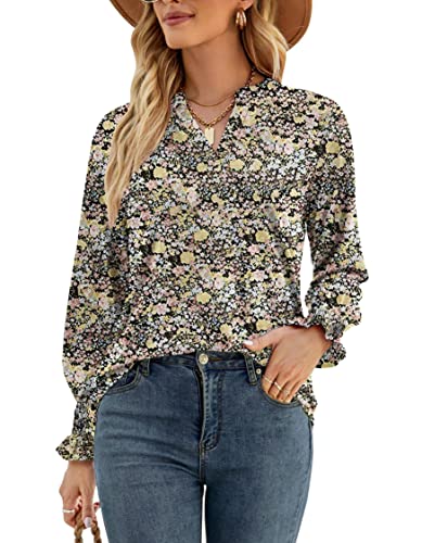 Long Sleeve-floral Print