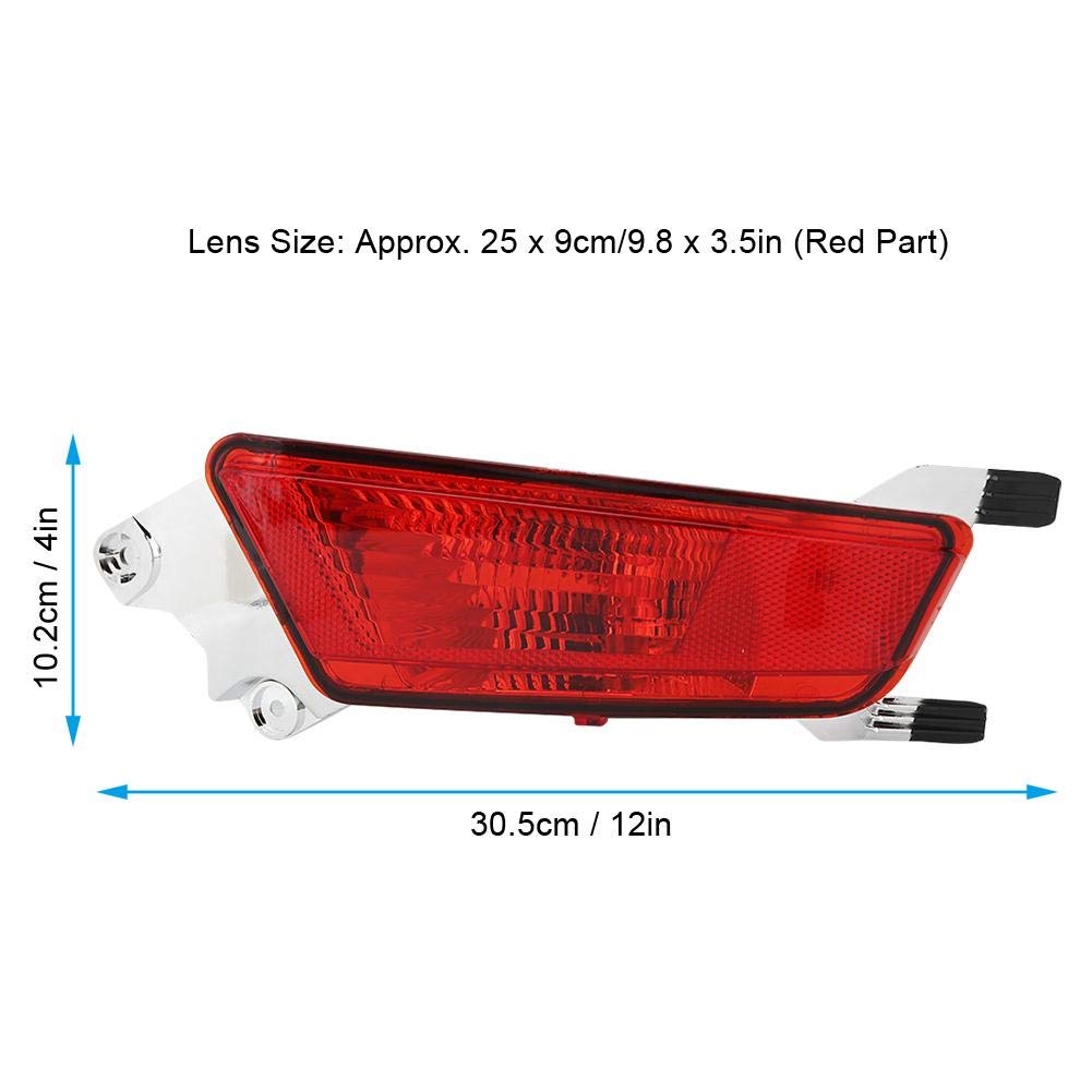 Aramox Bumper Fog Lamp LR025149 - Replacement Rear Bumper Fog Light Compatible with Land Rover Evoque 2011-2019 | Durable Weatherproof Design for Night Driving & Off-Road Adventures