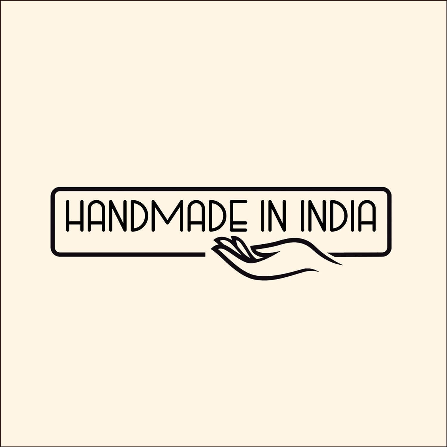 IndianShelf 3-Piece Handcrafted Ceramic Wall Hooks - Decorative Coat Rack for Kids Room, White Towel Holder & Unique Wall Mounted Hanger - Perfect for Bedroom, Bathroom & Entryway Organization