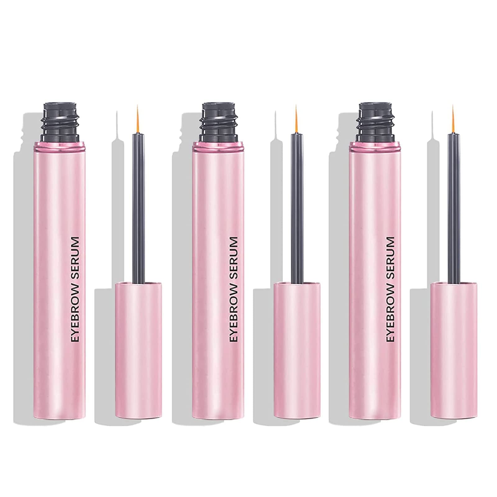 Enteriya Eyelash Growth Serum for Longer & Fuller Lashes - Natural Lash Enhancer & Brow Serum (3 Pack) | Perfect for Daily Use, Lash Extensions & Special Occasions