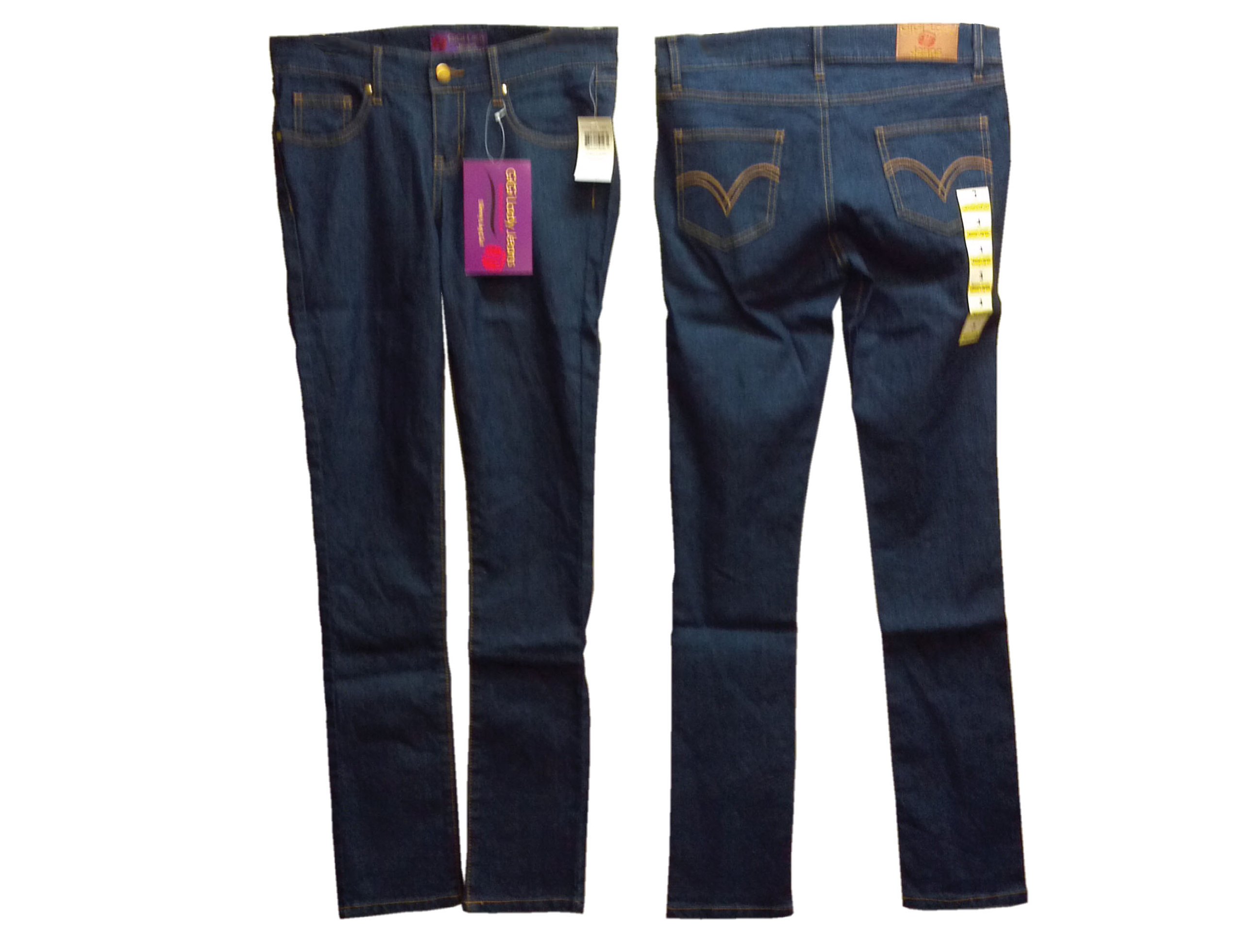 Women's Size 13 Low Rise Skinny Jeans - 5 Pocket Stretch Denim Pants (3-Pack) | Perfect for Casual Wear, Work & Everyday Outfits