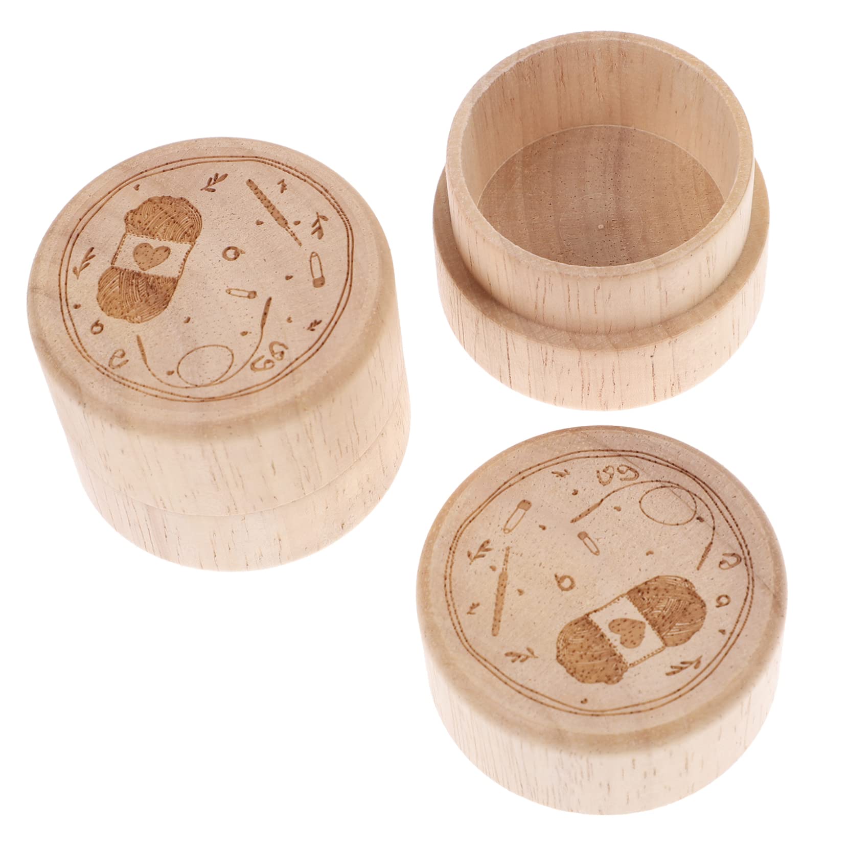 6 Pcs Wooden Teeth Storage Box - Tooth Organizer & Memorial Case for Baby Teeth, Keepsakes, and Dental Souvenirs - Perfect for Parents, Dentists, and Memory Preservation
