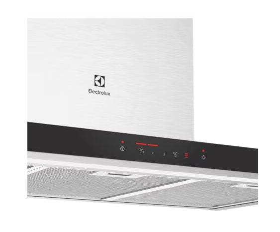 Electrolux ECT9754H 90cm UltimateTaste 700 Stainless Steel Chimney Extractor Hood - Powerful Kitchen Ventilation for Smoke and Odor Removal - Perfect for Modern Home Cooking and Grilling
