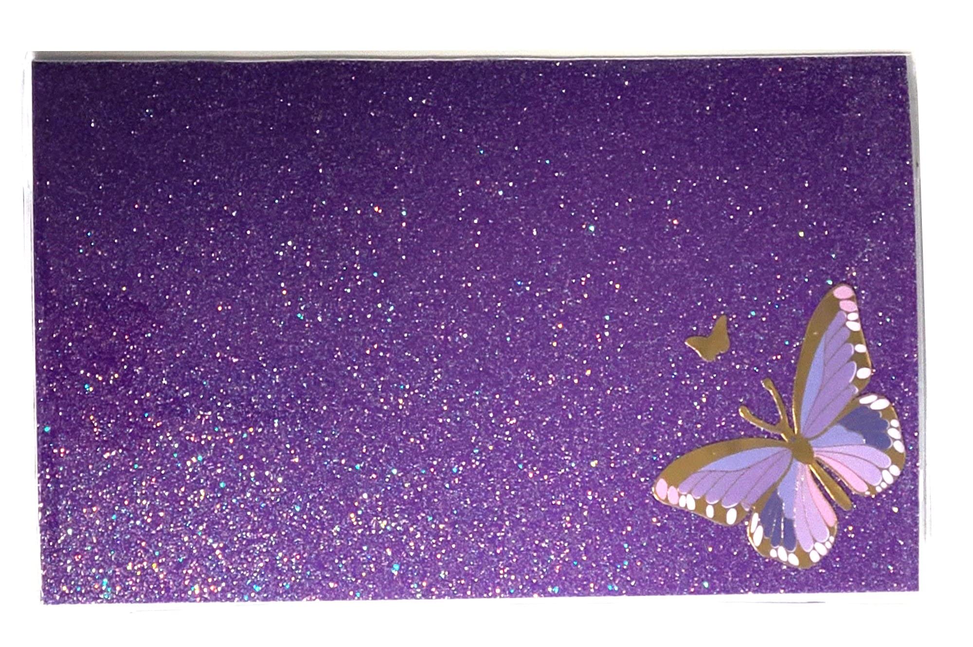 2023-2025 3 Year Pocket Planner with Note Pad - Purple Butterfly Design | Compact Monthly & Weekly Calendar for Organizing Schedules, Tasks & Appointments | Perfect for Students, Professionals & Personal Use
