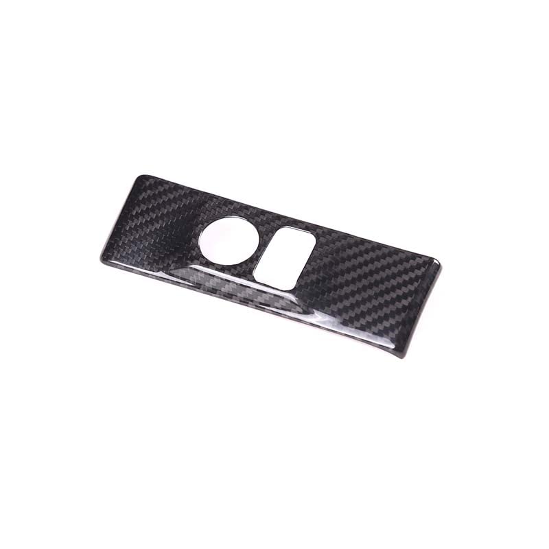 Carbon Fiber Interior Trim Kit for Nissan GT-R R35 (2008-2016) - Headlight Switch Frame Cover & Accessories | Premium Car Styling Upgrade for Enhanced Cabin Aesthetics