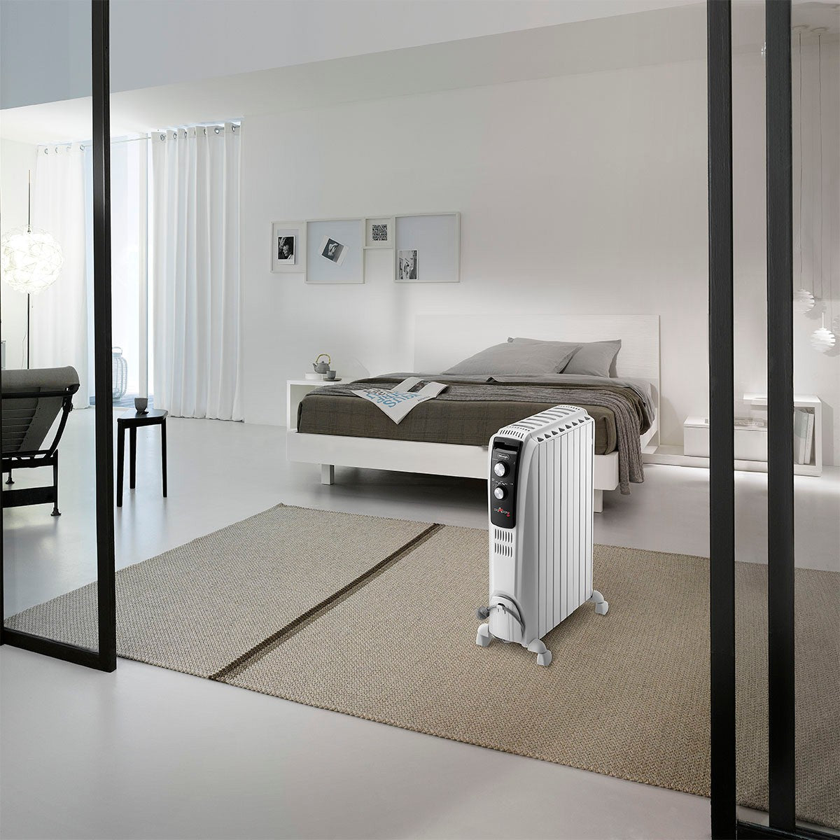 Refurbished DeLonghi TRD40615T Oil Heater with Home Essentials Warranty - Perfect for Home, Office & Winter Heating