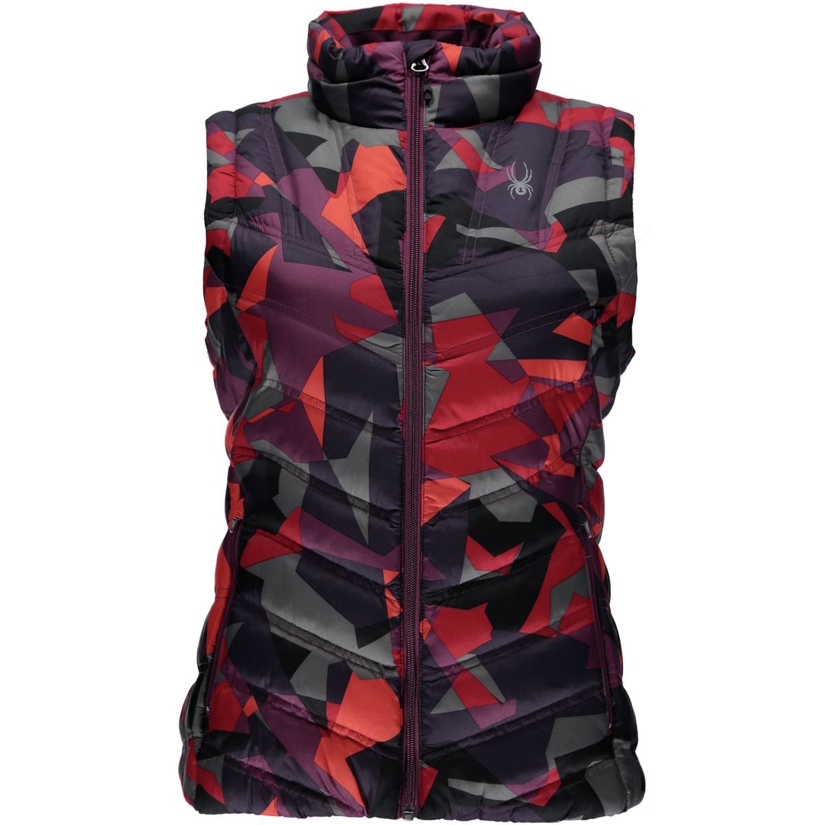 Spyder Women's Geared Synthetic Down Vest - Lightweight Warm Winter Puffer Vest for Skiing, Hiking & Outdoor Activities