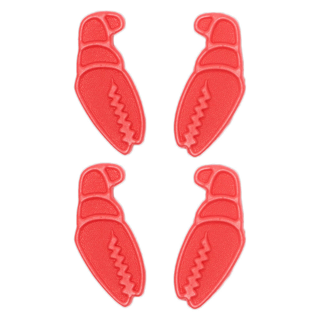 Crab Grab Mini Claw Stomp Pad - Non-Slip Snowboard Traction Pad (Red) | Perfect for Snowboarding, Surfing & Skateboard Grip Enhancement