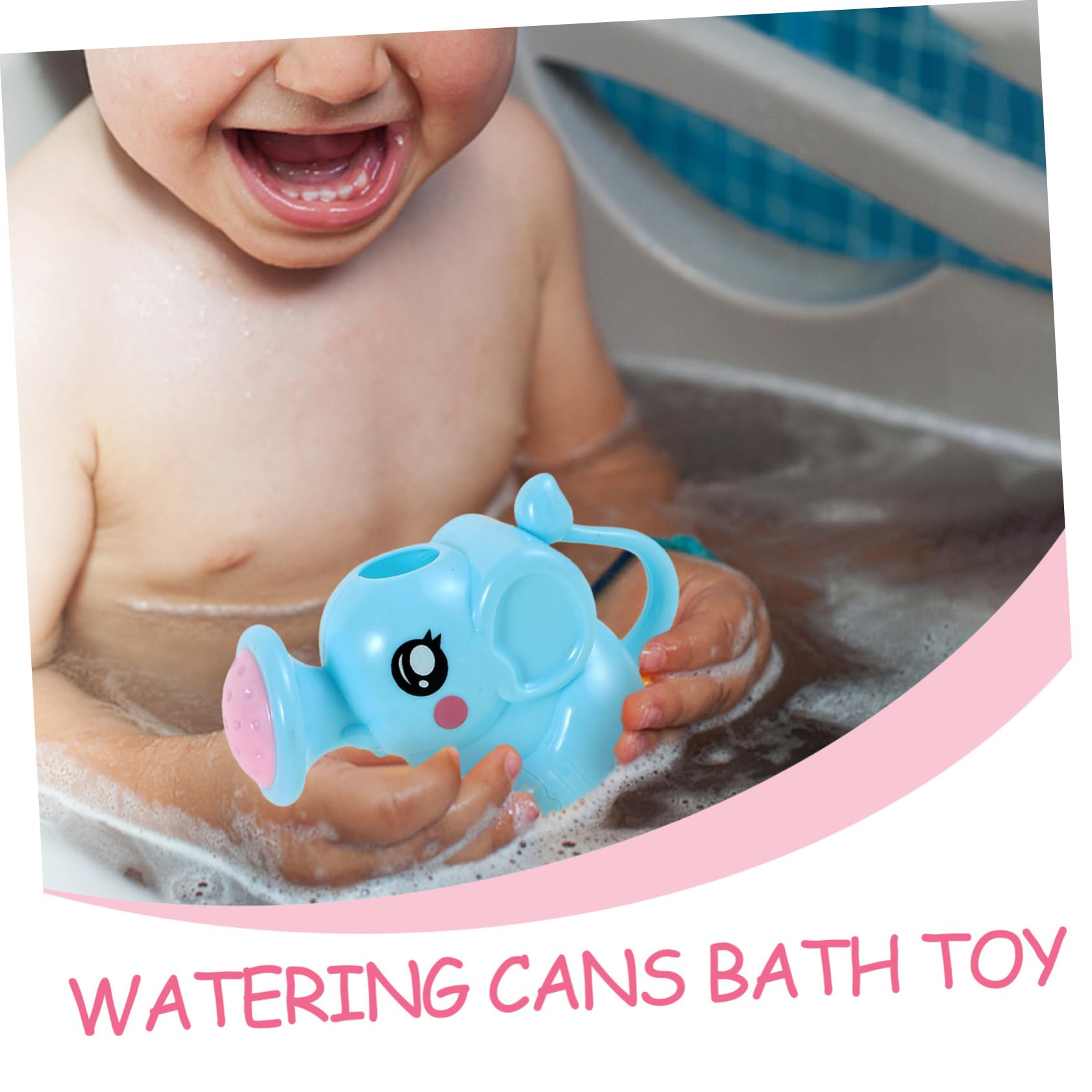 Totority 2-Pack Watering Can Bath Toys for Kids - Fun Shower & Bathtub Toys, Durable PP Plastic for Indoor/Outdoor Play - Perfect for Bath Time, Gardening Pretend Play & Pool Activities